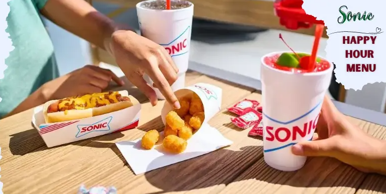 Sonic Happy Hour Menu, Discounts, Timing and Prices Sonic Happy Hour